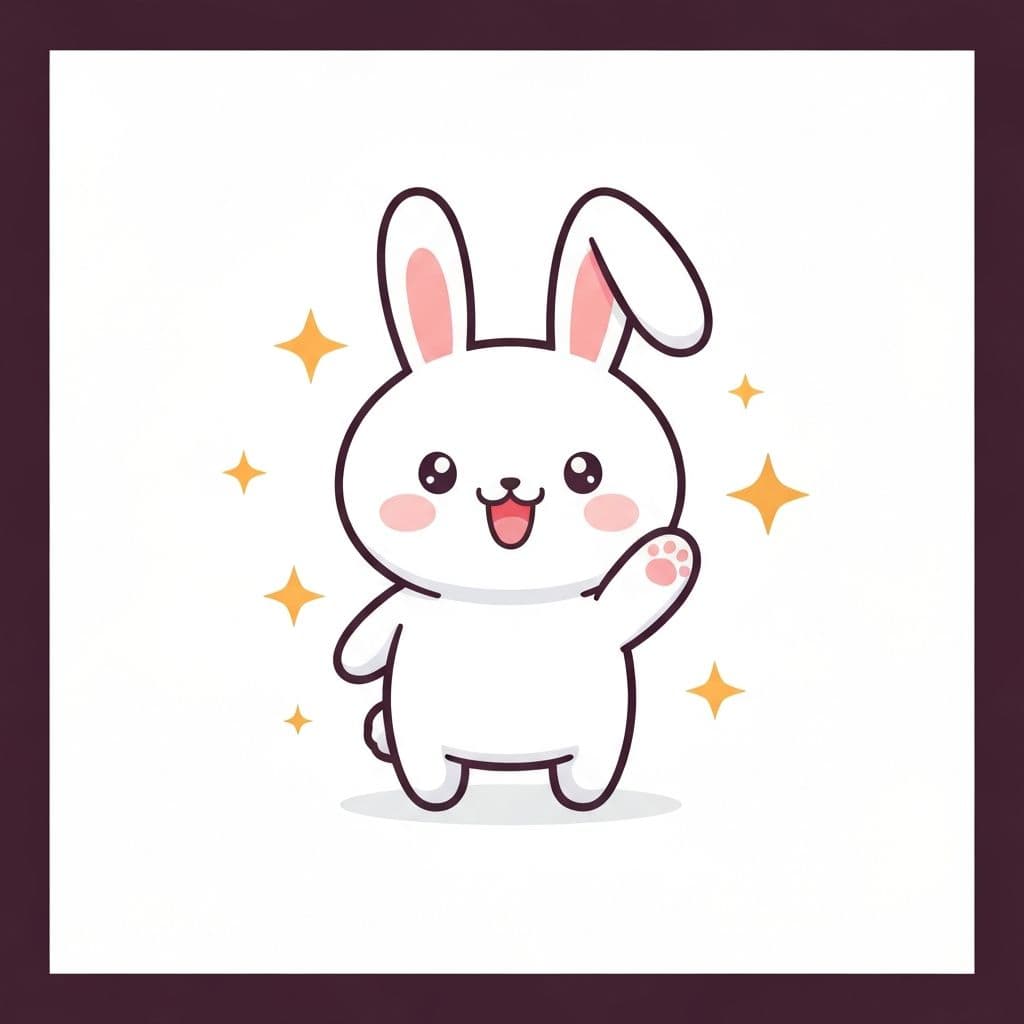 うさぎマスコット